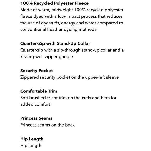 Patagonia Better Sweater 1/4-zip fleece gray pullover - Picture 10 of 11